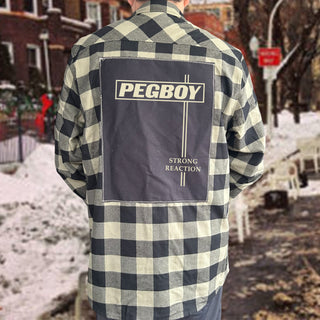 Pegboy "Strong Reaction" Patch Flannel