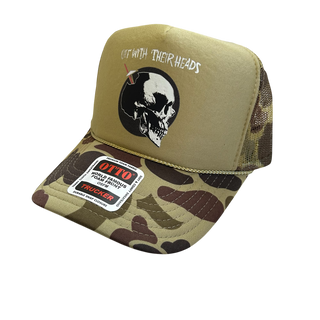 Tiki Skull Trucker Hat