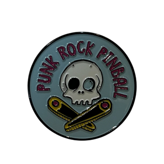 Punk Rock Pinball Enamel Pin