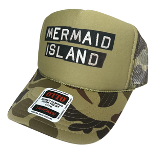 Mermaid Island "Logo" Trucker Hats