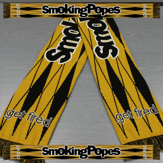 Smoking Popes "Get Fired" Knit Scarf