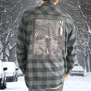 Swingin' Utters "Anchored" Patch Flannel