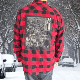 Swingin' Utters "Anchored" Patch Flannel