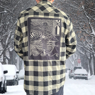 Swingin' Utters "Anchored" Patch Flannel