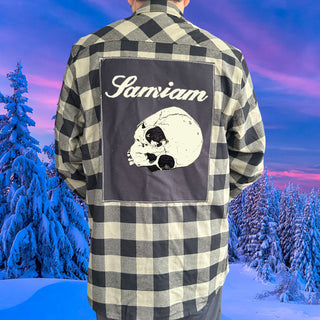 Samiam "Skully" Patch Flannel