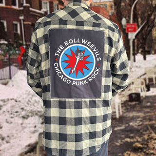 Bollweevils "Stick Your Neck Out" Patch Flannel