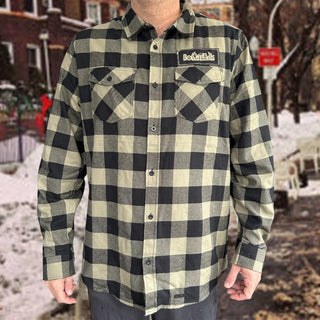 Bollweevils "Stick Your Neck Out" Patch Flannel