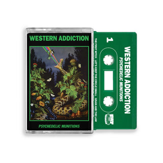 Western Addiction "Psychedelic Munitions" Cassette Tape ***PRE ORDER***