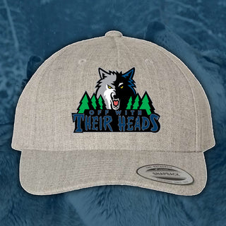 Off With Their Heads "Wolves" Embroidered Snap Back Hats