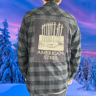 American Steel "Finished" Patch Flannel