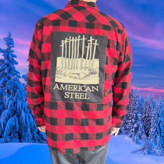 American Steel "Finished" Patch Flannel