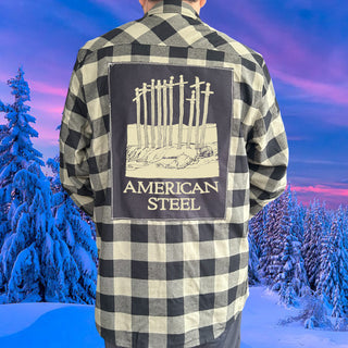 American Steel "Finished" Patch Flannel