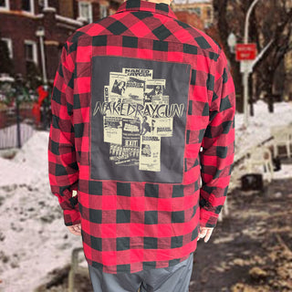 Naked Raygun "Flier" Patch Flannel