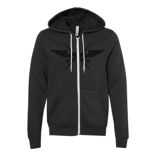 Arma Angelus "Winged MonoChrome Logo" Full Zip *PREORDER*