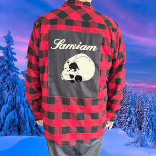 Samiam "Skully" Patch Flannel