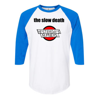 The Slow Death "Yesterday's Numbers Logo" 3/4 Sleeve Tee Shirt *PREORDER*
