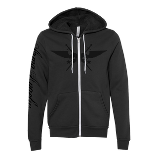 Arma Angelus "Winged MonoChrome Logo" Full Zip *PREORDER*