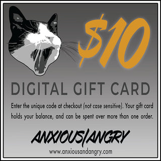 Anxious and Angry Gift Card