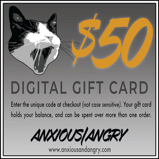 Anxious and Angry Gift Card