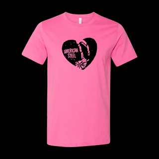 American Steel "Shattered Heart" Fundraiser Tee Shirt