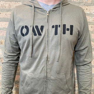 OWTH "Calm" Olive Summer Hoodie