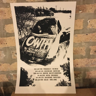 Off With Their Heads / Seth Anderson / JT Habersaat / Ben Roy Tour Poster
