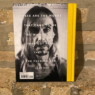 Iggy Pop "Til Wrong Feels Right: Lyrics and More" Hardcover Book