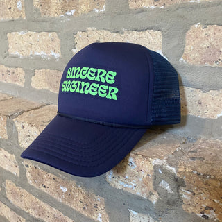 Sincere Engineer "Blue n Green'" Trucker Hat