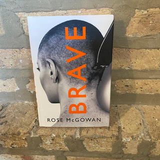Rose McGowan "Brave" Hardcover Book