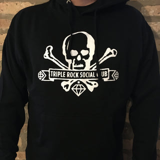 Triple Rock Social Club "Skull" Pullover Hooded Sweatshirt