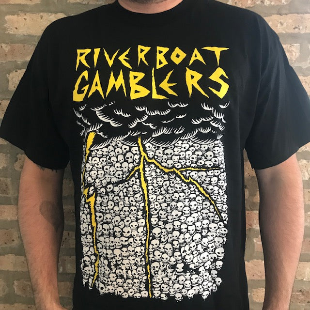 Riverboat Gamblers - Skull Lightning T-Shirt