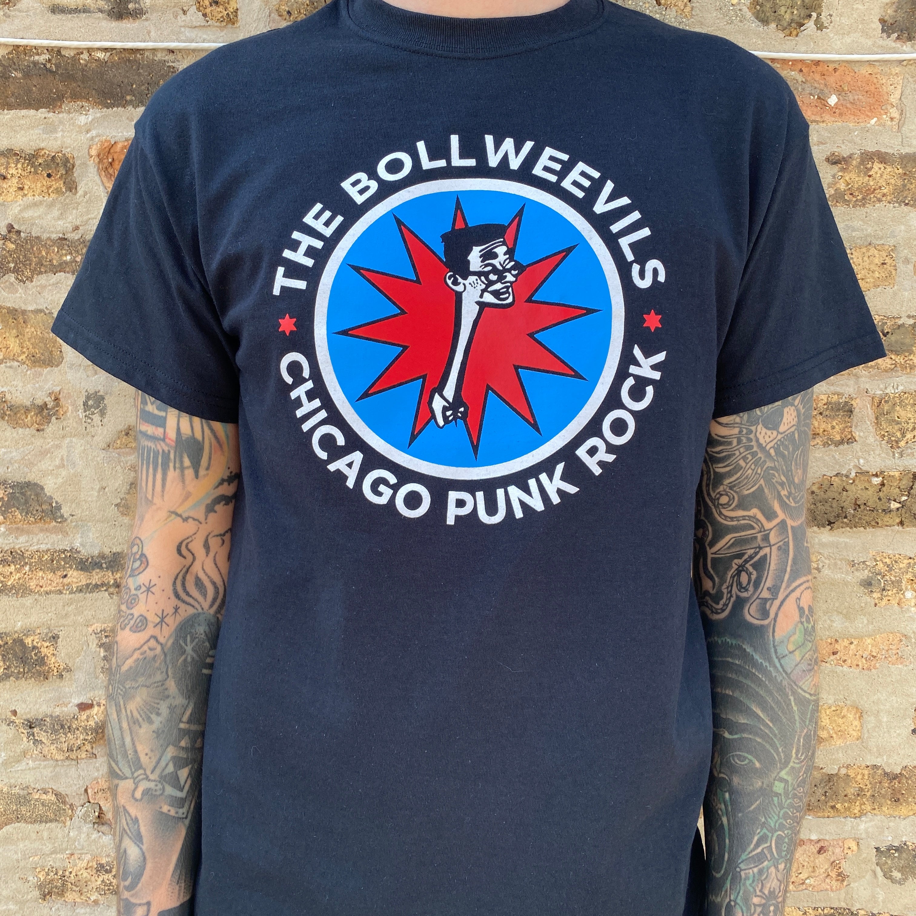 The Bollweevils "Chicago Punk Tee Shirts | Anxious Angry