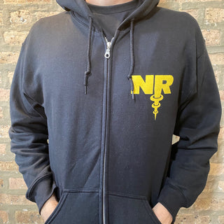 Naked Raygun “Over The Overlords" Full Zip Hoodie