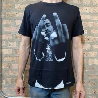 2 Pac "Middle Finger" Tee Shirt