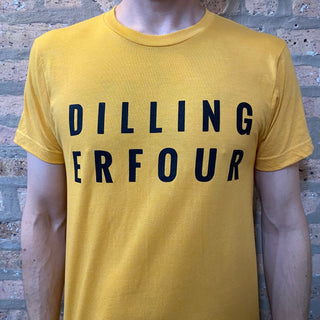 Dillinger Four "DILLING" Tee Shirt (Heather Yellow)