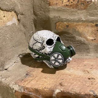 Biohazard Skull Ornament