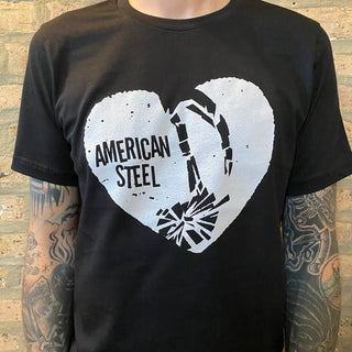 American Steel "Shattered Heart" Tee Shirt
