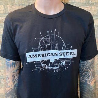 American Steel "Skull" Tee Shirt