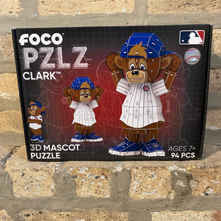 Chicago Cubs "3D Clark Mascot" 94 pc Puzzle