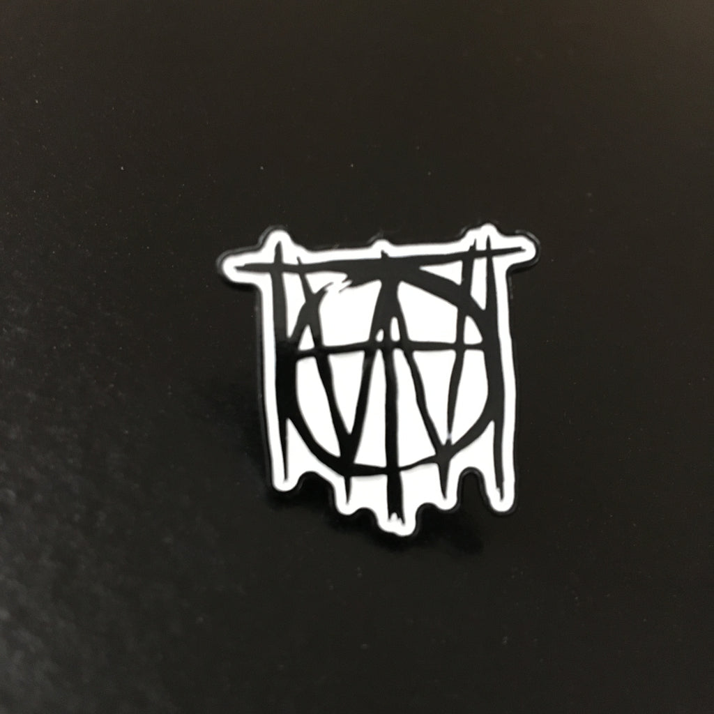 Off With Their Heads - Logo Enamel Pin