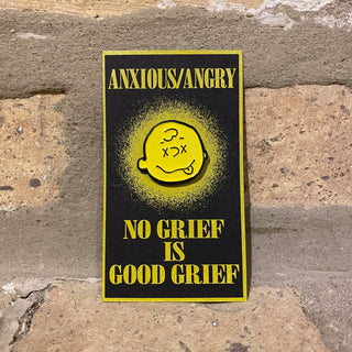 Anxious and Angry "Charlie" Enamel Pin