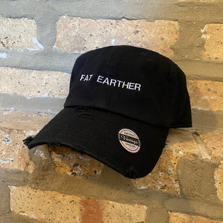 The "Fat Earther" Embroidered Dad Hat