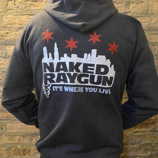 Naked Raygun “It's Where You Live" Zip-up Hoodie