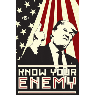 Know Your Enemy Poster by Russell Blair (Limited Edition 40 Prints) [Proceeds Donated]