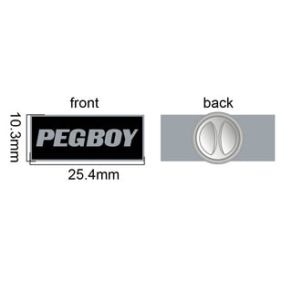Pegboy "Rectangle" Enamel Pin