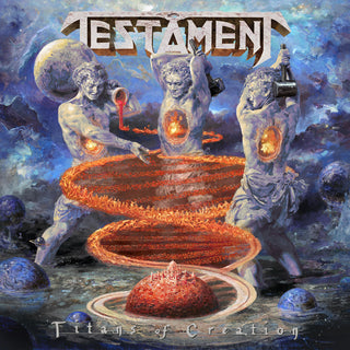 Testament "Titans Of Creation" LP (Orange Vinyl)