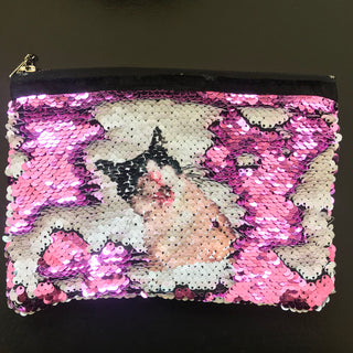 Custom Reversible Sequin Bag