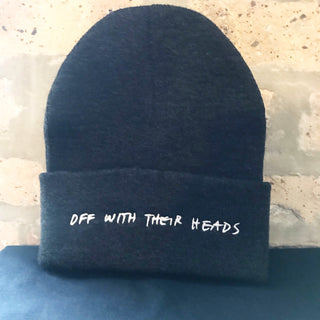 Off With Their Heads - Embroidered Beanie